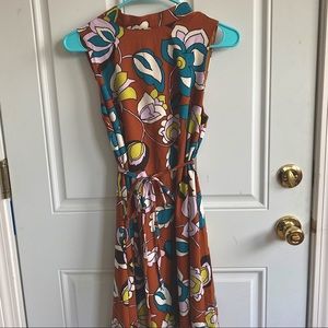 ModCloth Retro Sundress with Mock Neck
